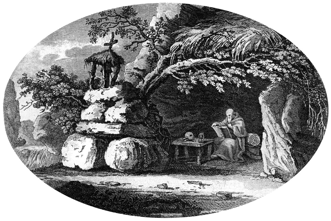 Les anciens ermites, 19e siècle - Unbekannt