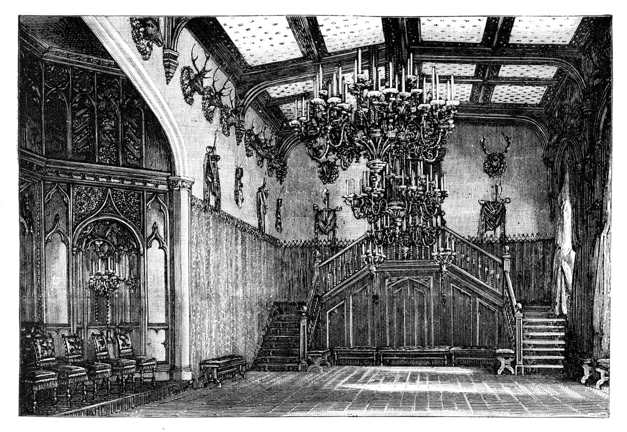La salle de bal, château de Balmoral, Écosse - Unbekannt