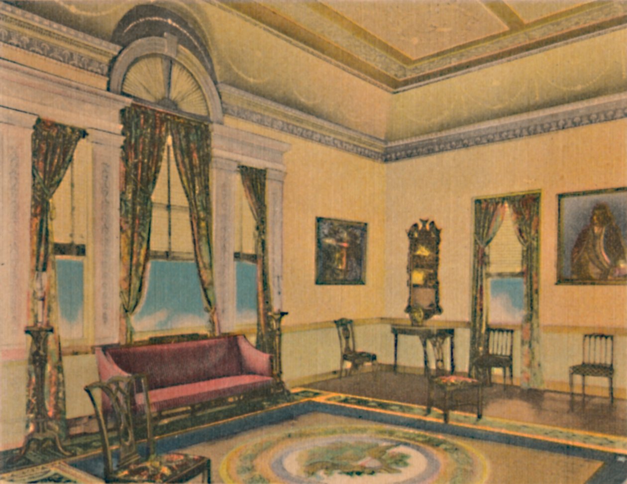 La salle de banquet, 1946 - Unbekannt