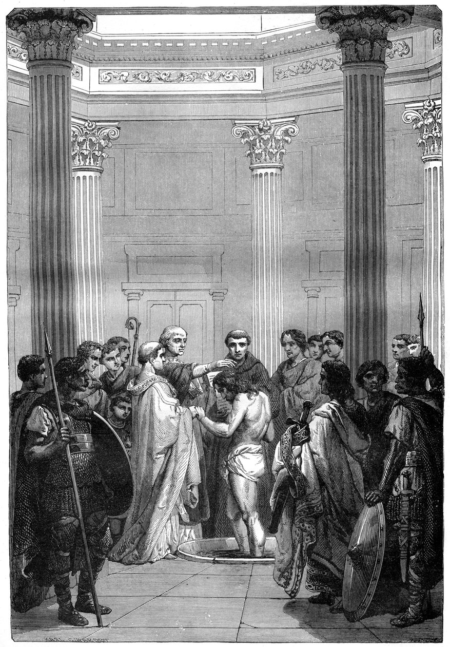 Le Baptême de Clovis, 496 1882-1884 - Unbekannt