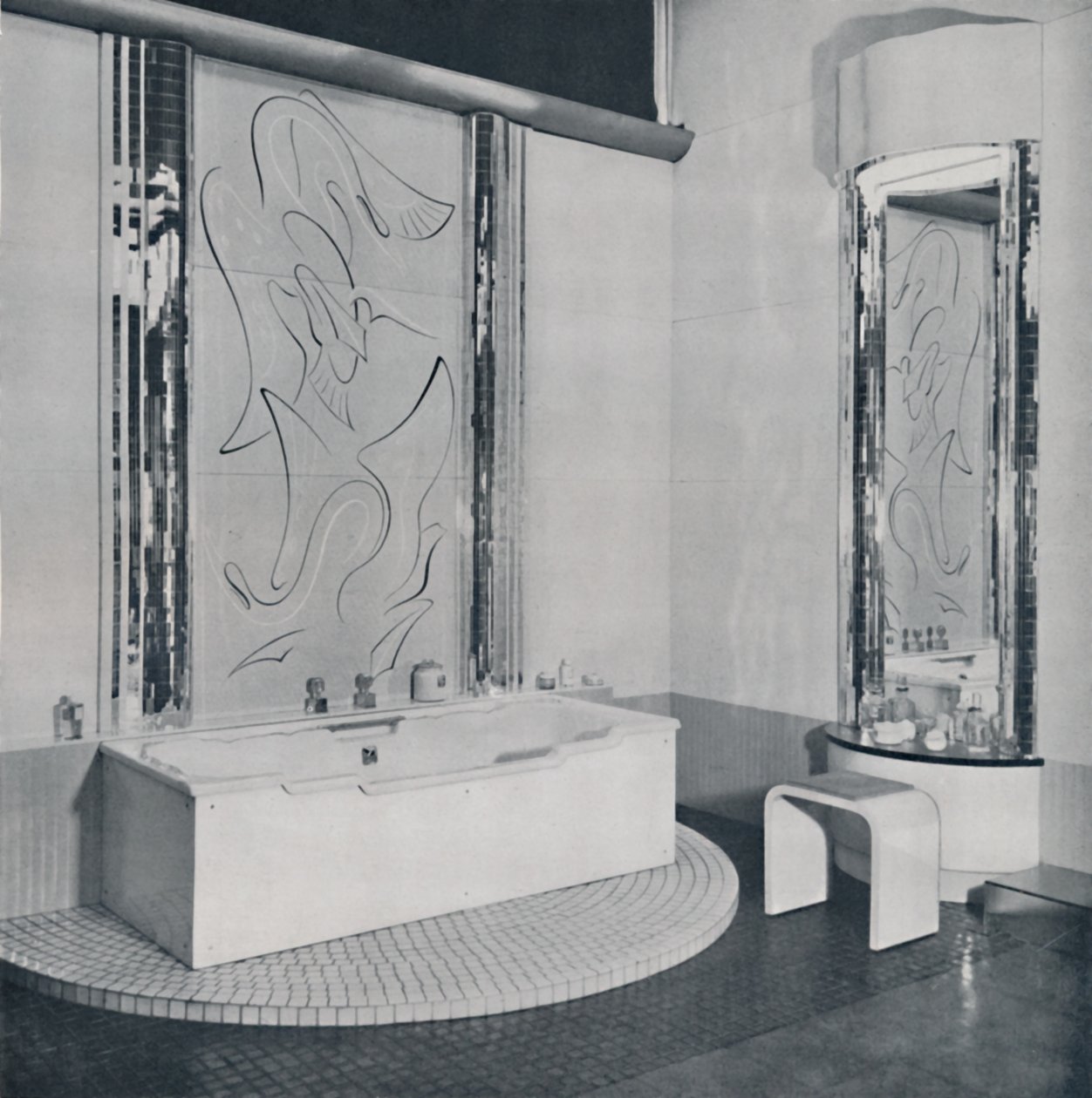 La salle de bain, 1940 - Unbekannt
