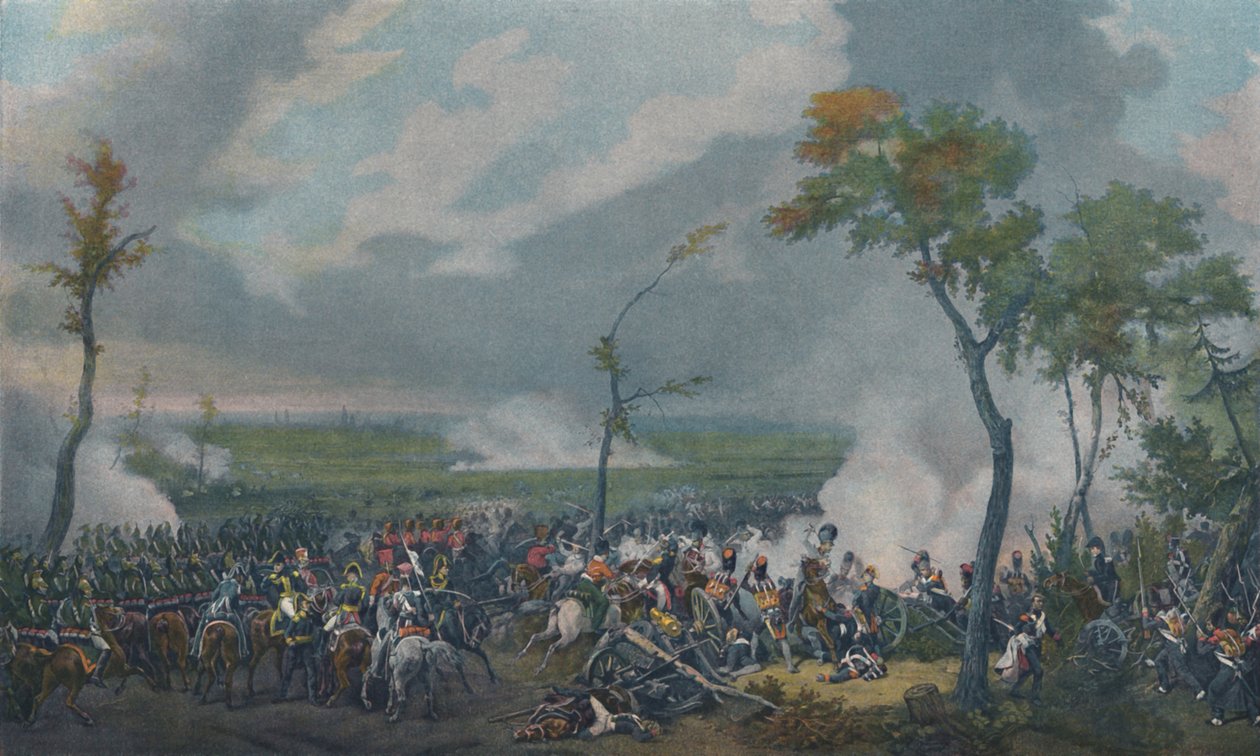 La bataille de Hanau, 30 octobre 1813, 1896 - Unbekannt