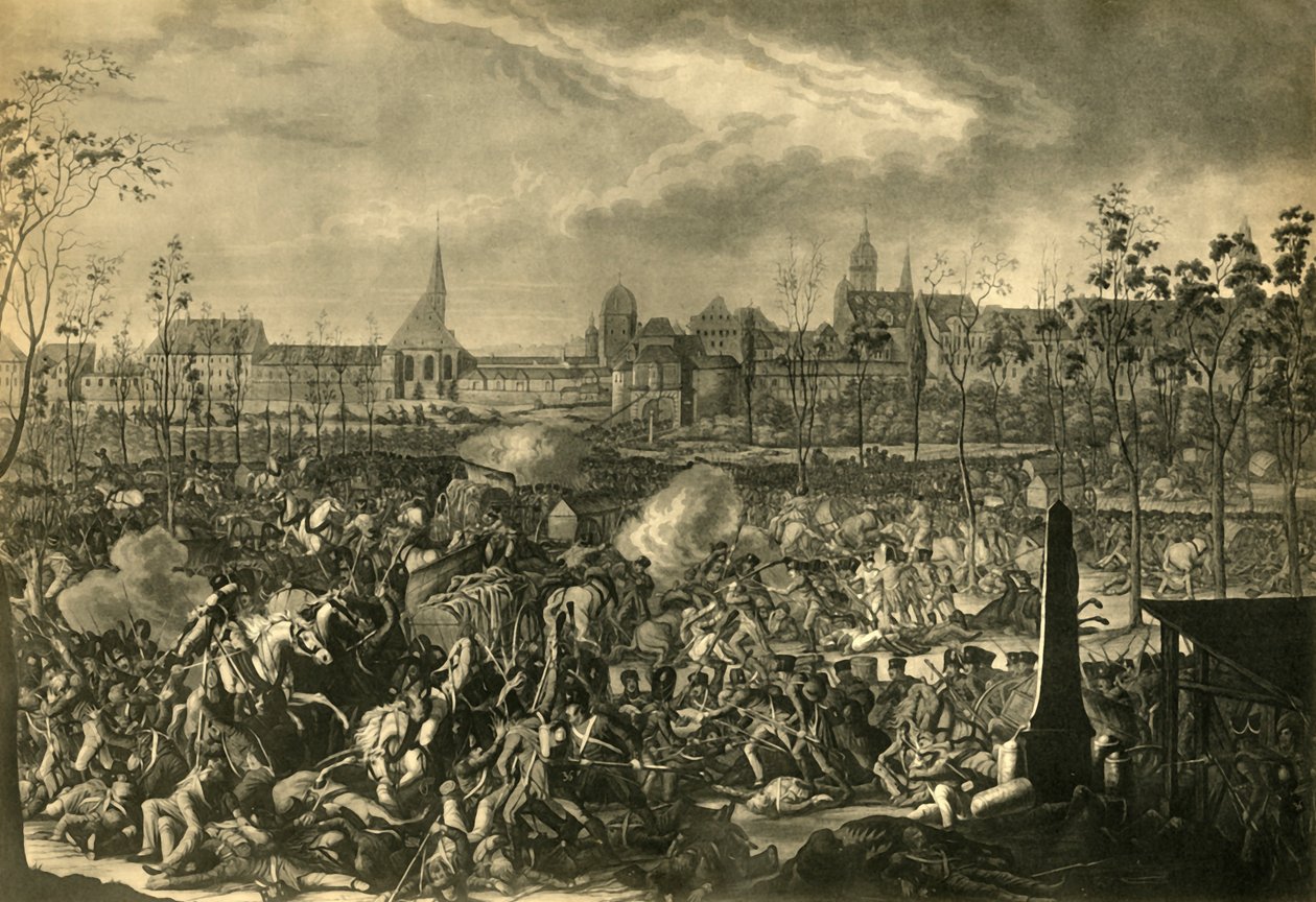La Bataille de Leipzig, 19 octobre 1813, 1921 - Unbekannt