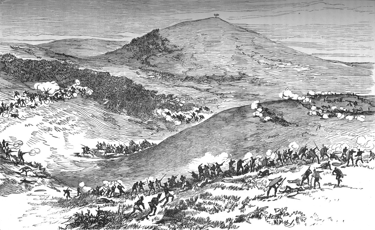 La bataille de Quintana, vers 1880 - Unbekannt