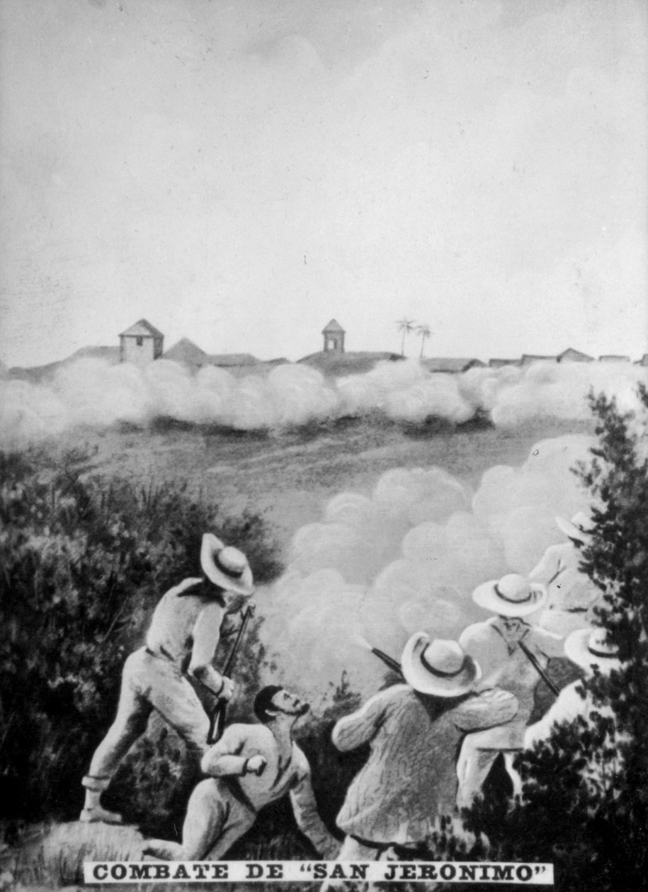 La bataille de San Geronimo, 1895, années 1920 - Unbekannt