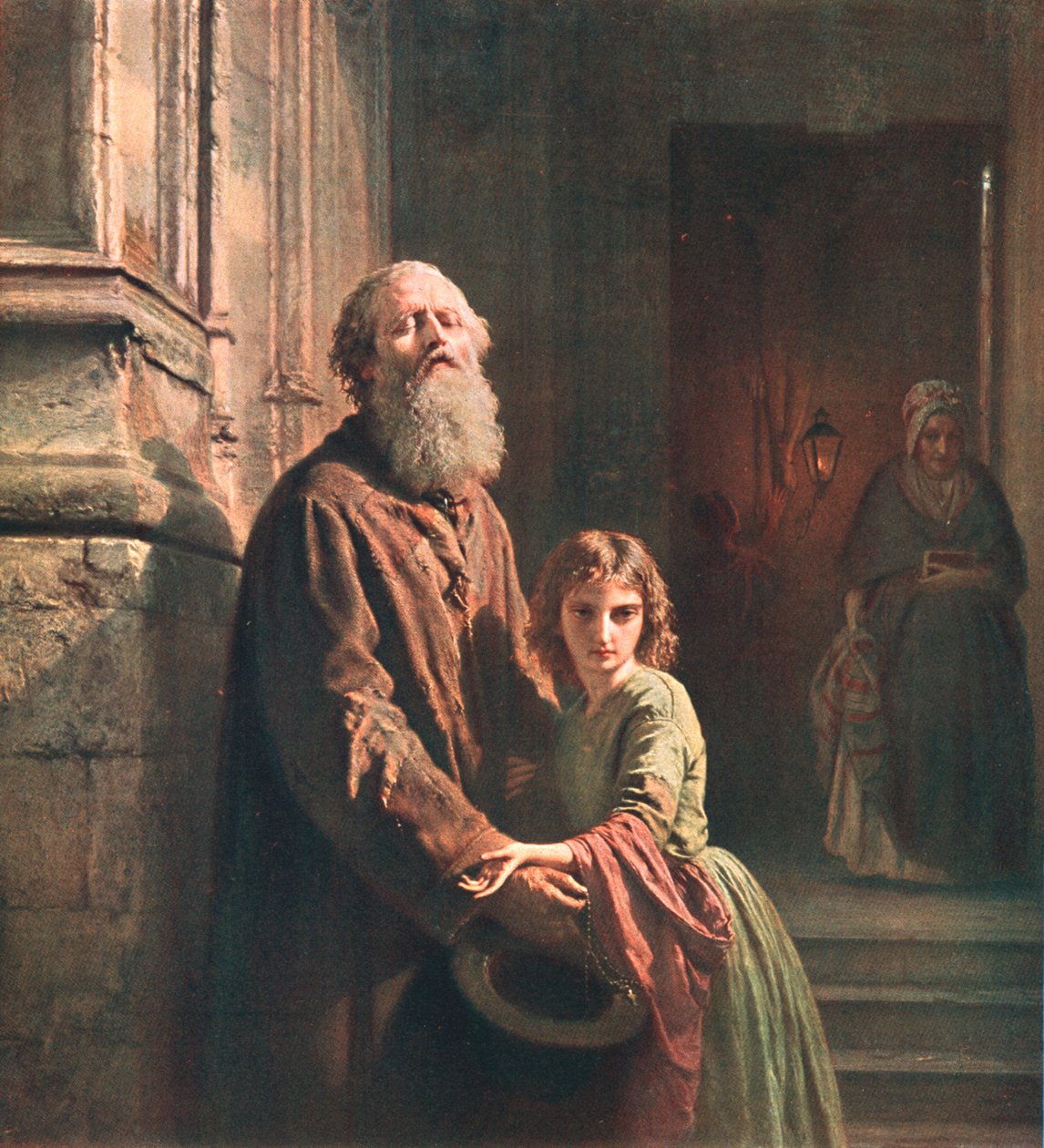 Le Mendiant aveugle, 1853, vers 1902 - Unbekannt