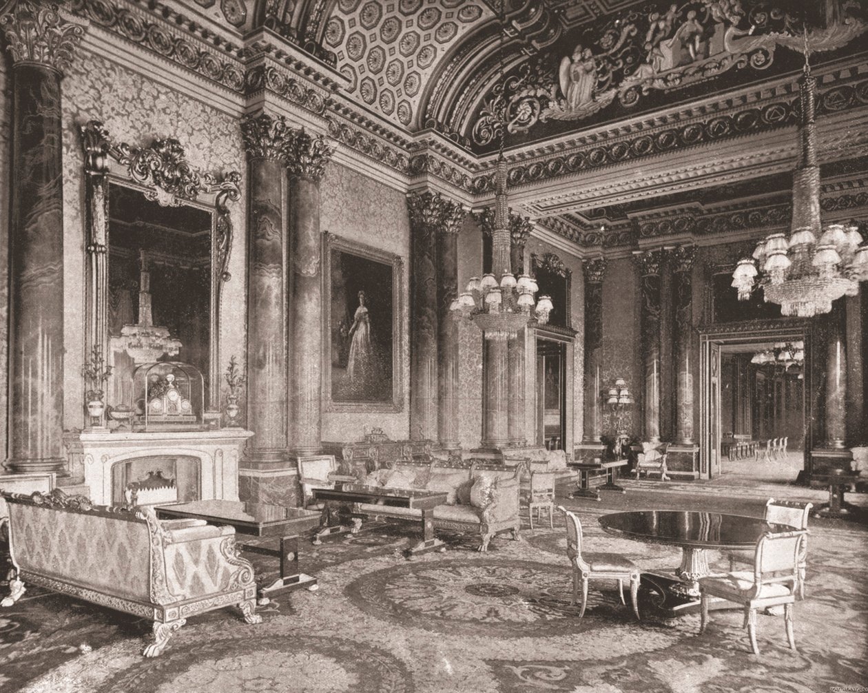 Le salon bleu, Palais de Buckingham, Londres, 1894 - Unbekannt