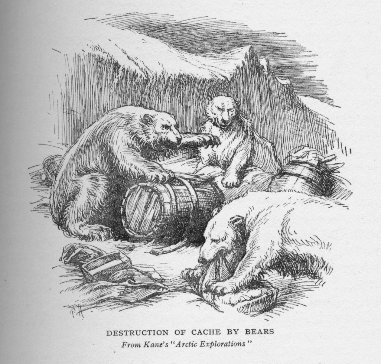 La cache détruite - Unbekannt
