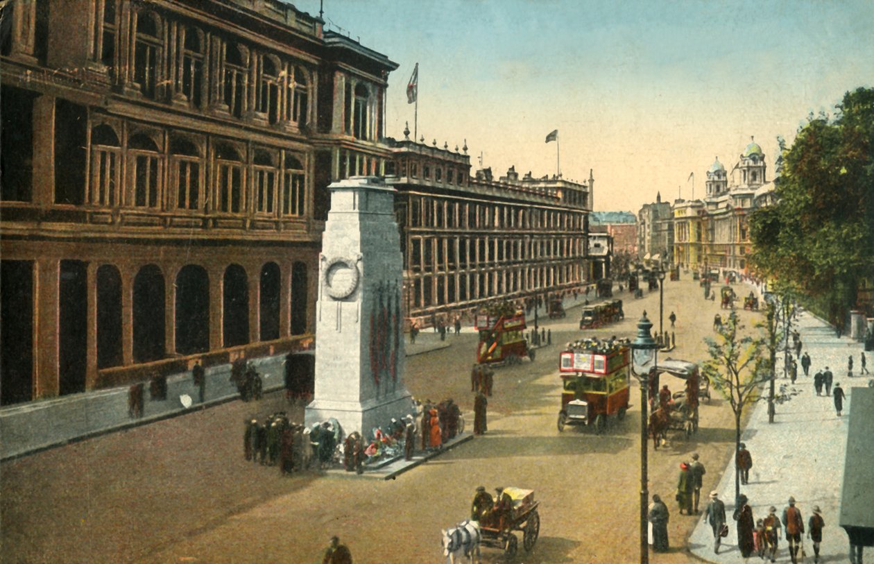 Le Cénotaphe, Whitehall, Londres, c1920 - Unbekannt