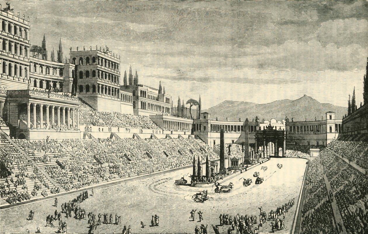 Le Circus Maximus restauration, 1890 - Unbekannt