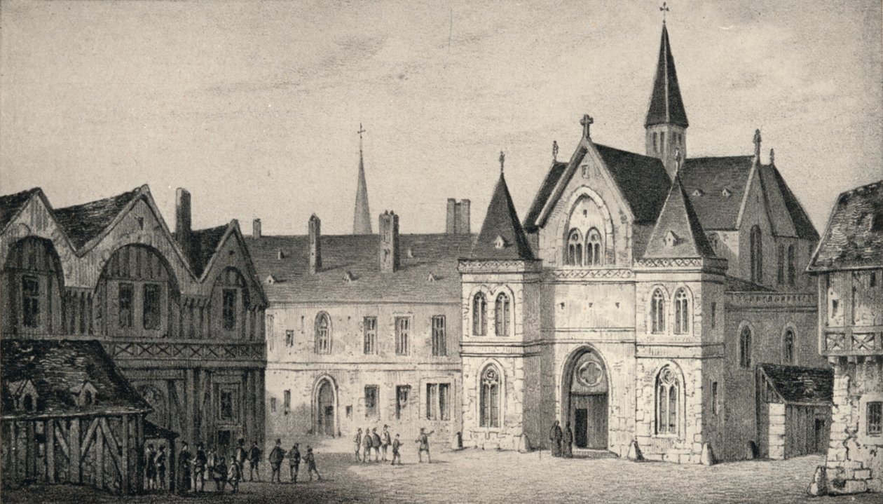 Le Collège de Sorbonne en 1550, 1915 - Unbekannt