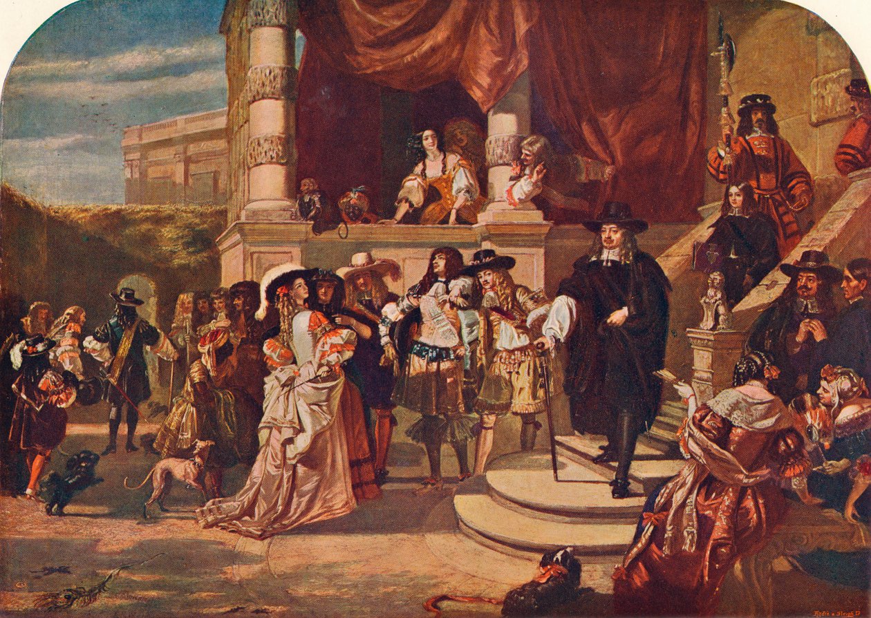La disgrâce de Lord Clarendon, 1667 - Unbekannt
