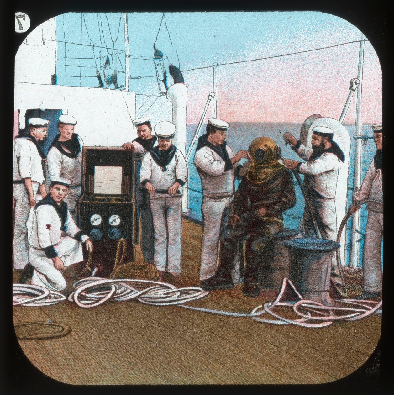 Le plongeur -- H.M.S. Blake - Unbekannt