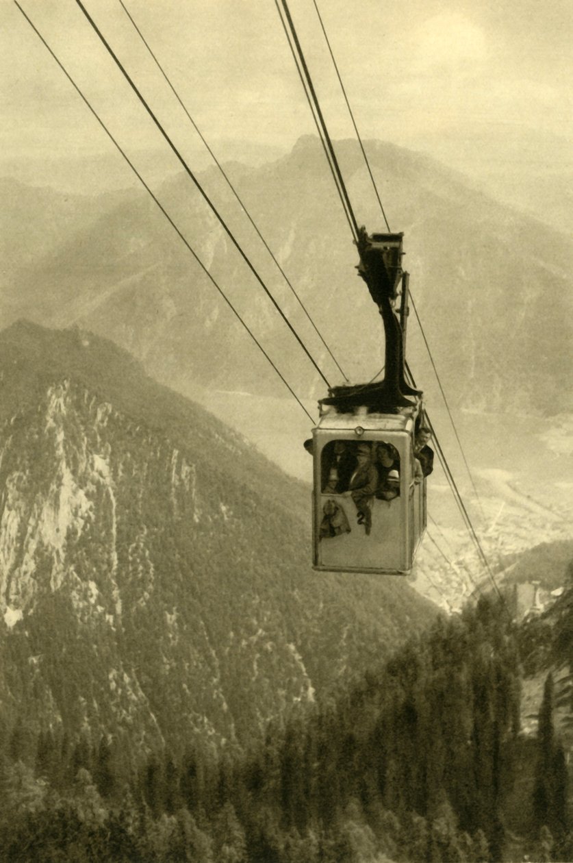 Le téléphérique de Feuerkogel, Haute-Autriche, c1935 - Unbekannt