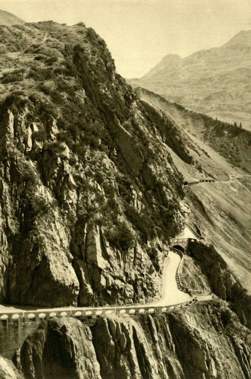 Le col de Flexen, Vorarlberg, Autriche, c. 1935 - Unbekannt