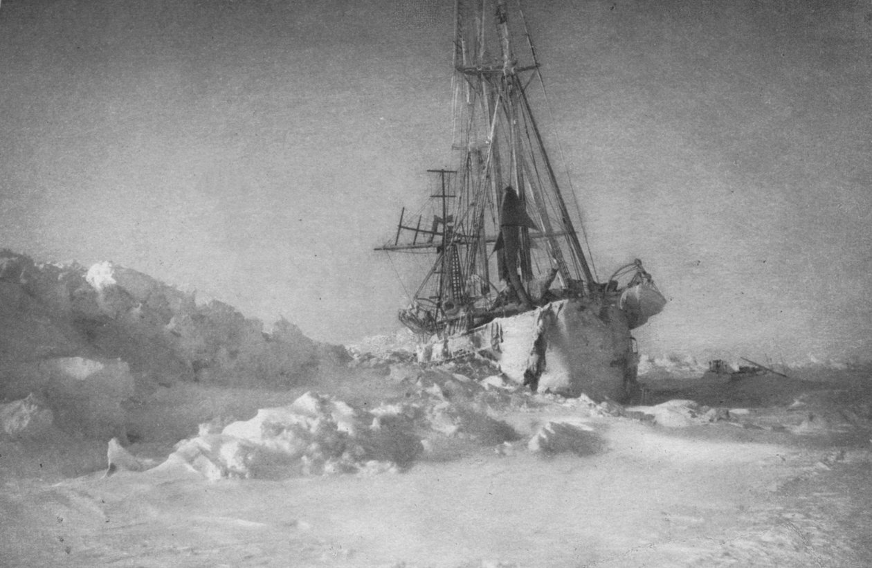 Le Fram dans la glace, 1895, 1897 - Unbekannt
