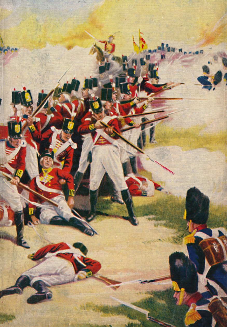 Le régiment de Gloucestershire. Dos à dos à Alexandrie, 1801, 1939 - Unbekannt