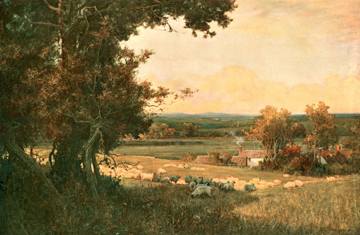La vallée dorée, c1893 - Unbekannt