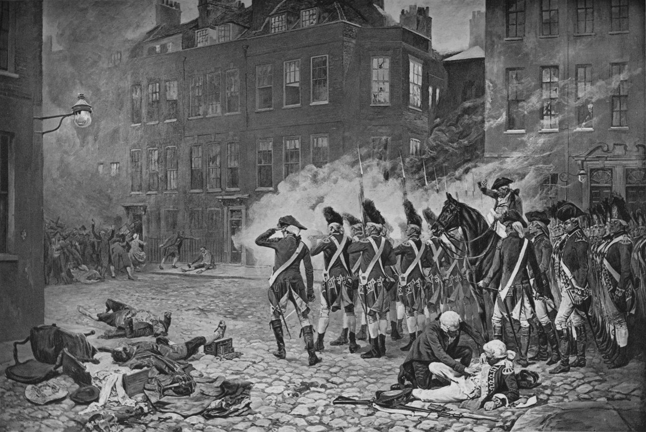 Les émeutes de Gordon, Londres - Unbekannt