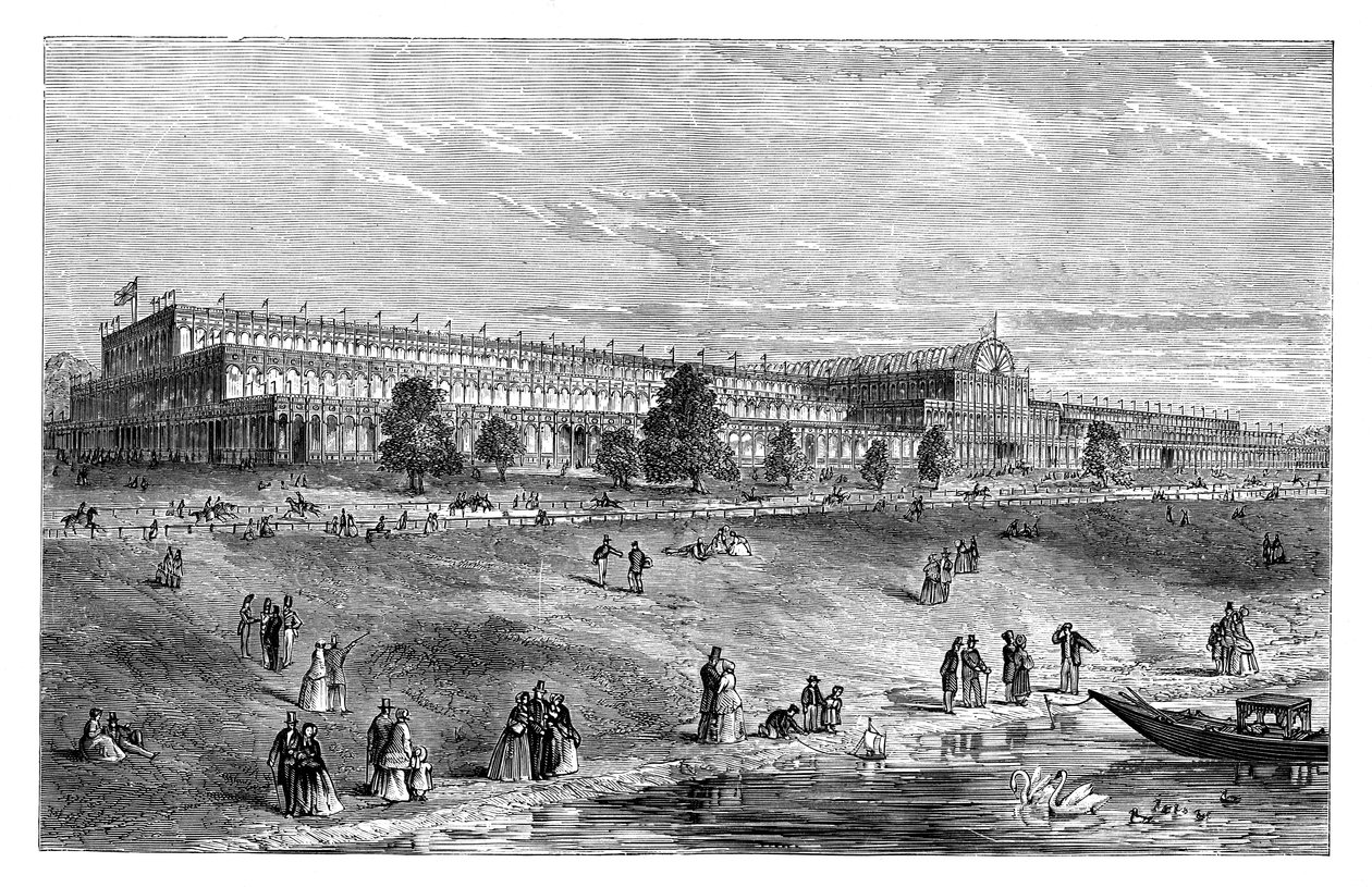 La Grande Exposition, Hyde Park, Londres, vers 1851, 1888 - Unbekannt
