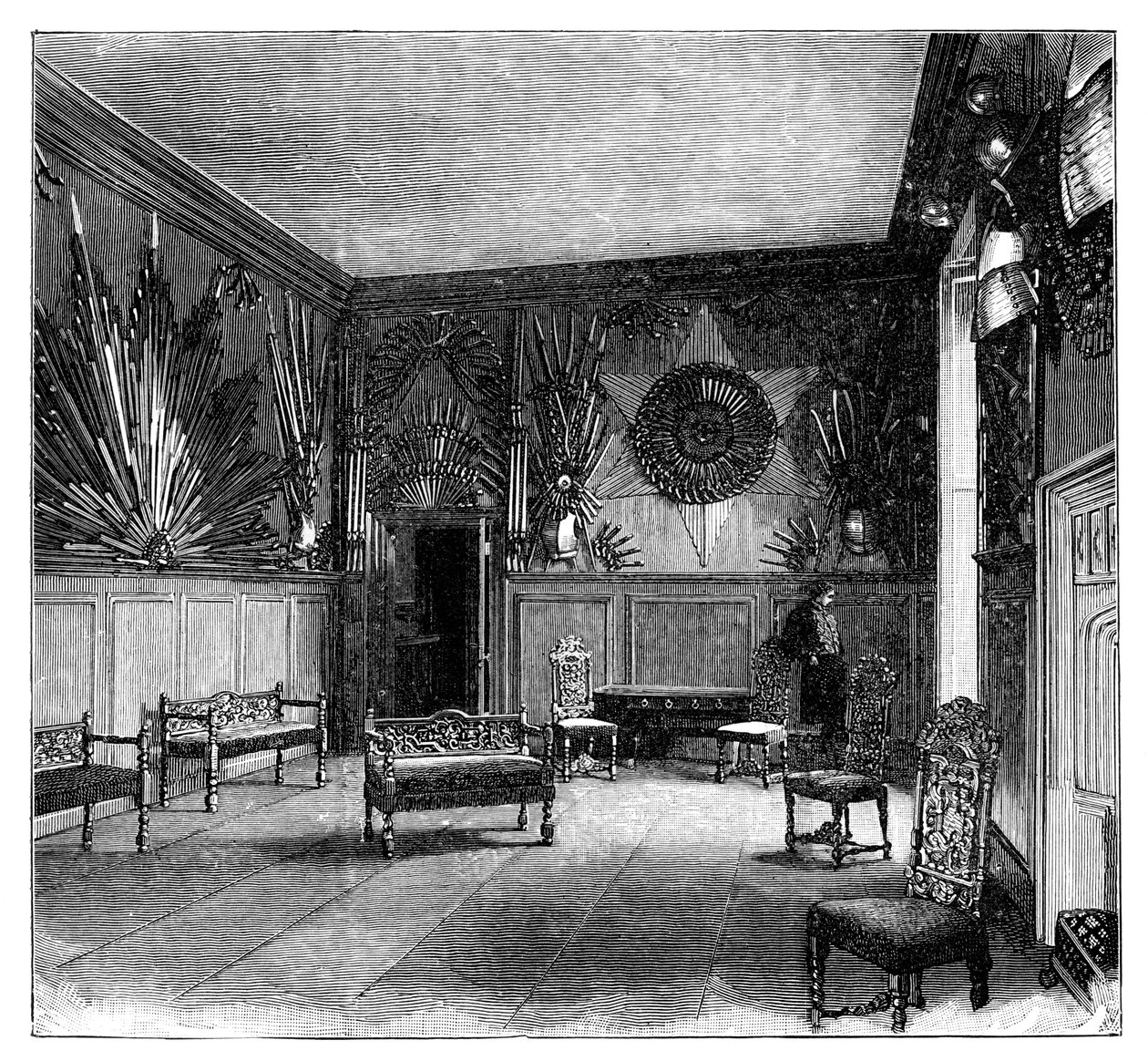 La salle de garde, Palais St James, Londres - Unbekannt