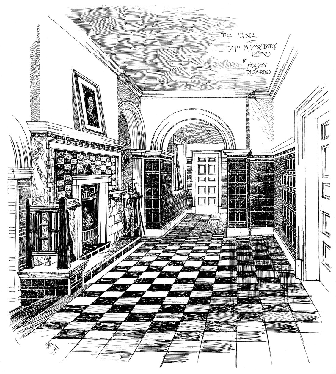 Le Hall, 15, Melbury Road, 1899 - Unbekannt