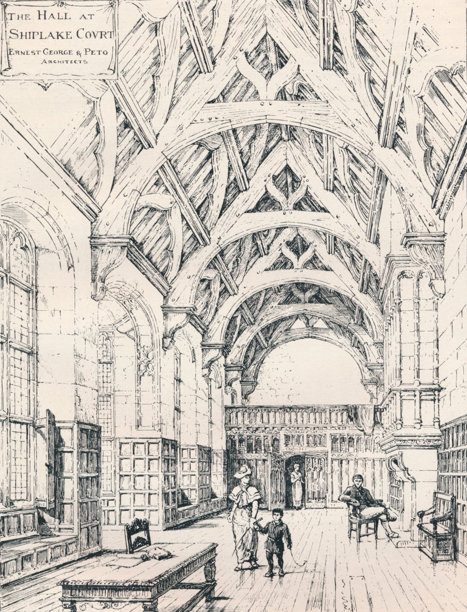 Le Hall, Shiplake Court, 1898 - Unbekannt