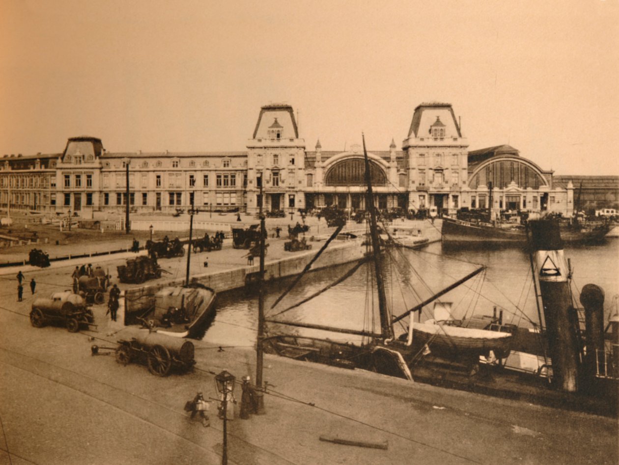 La gare du port, vers 1928 - Unbekannt