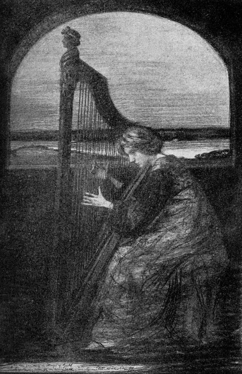 Le Joueur de harpe, 1900 - Unbekannt