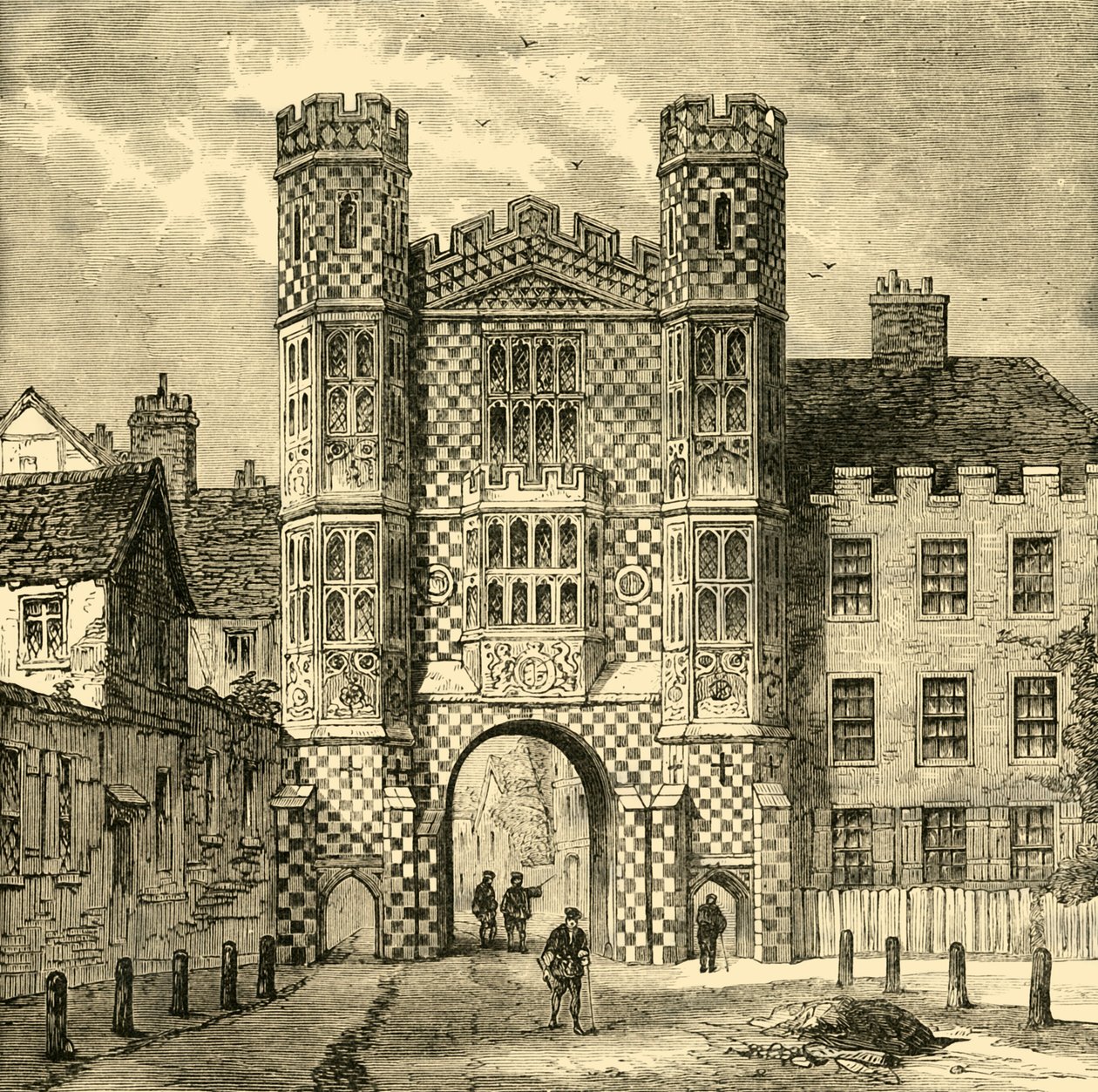 La Porte Holbein, Whitehall, 1881 - Unbekannt