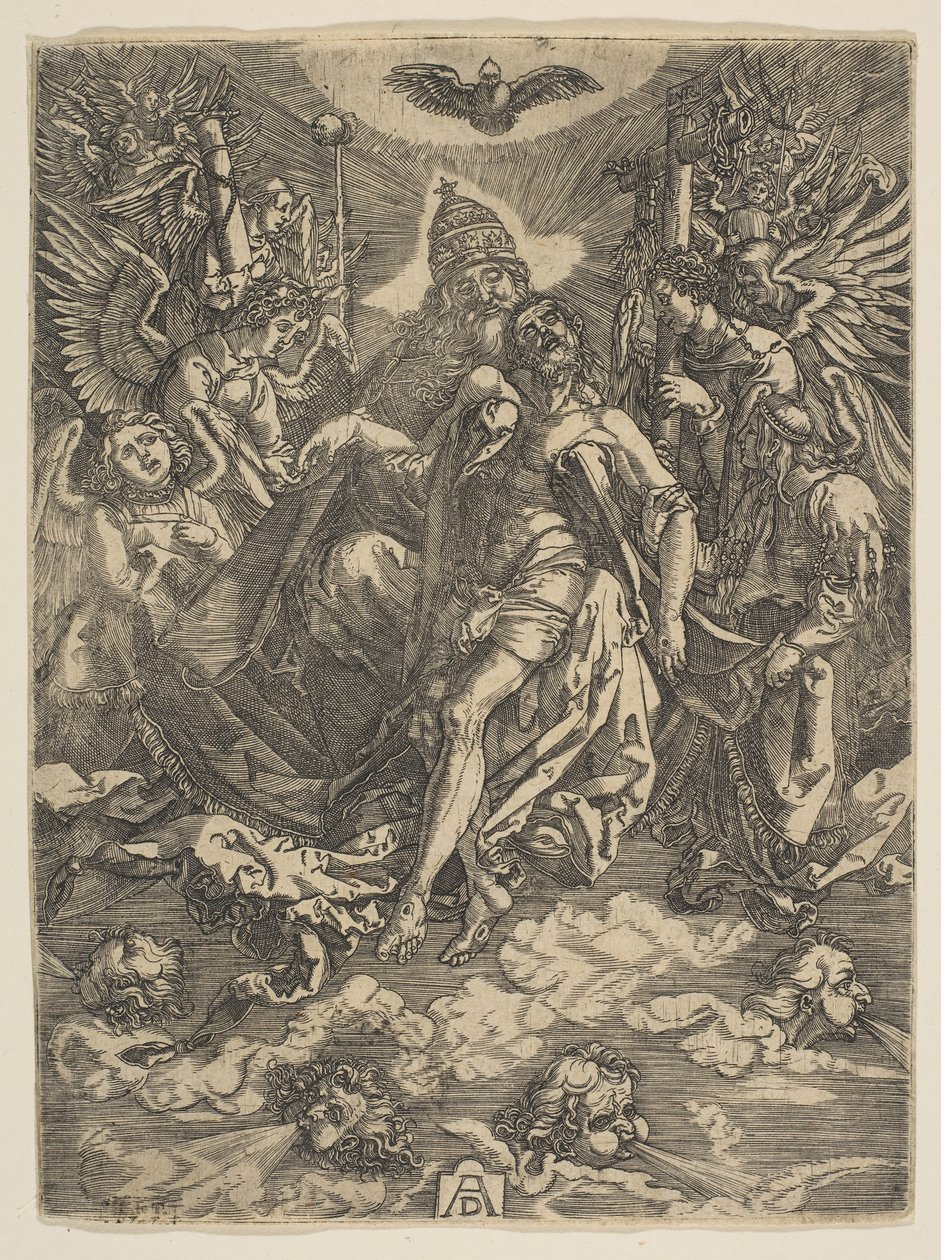 La Sainte Trinité (copie réduite) - Unbekannt