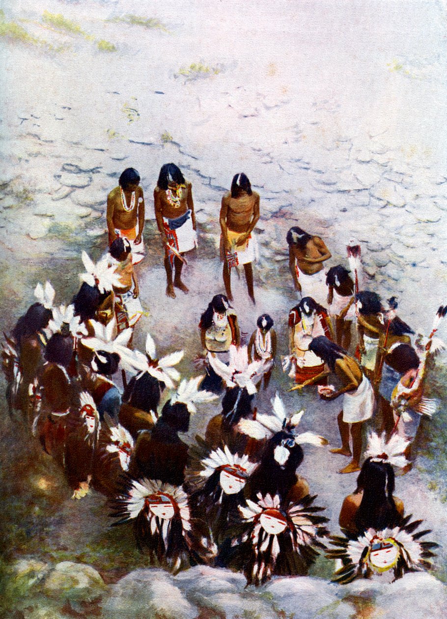 La cérémonie de la flûte Hopi - Unbekannt
