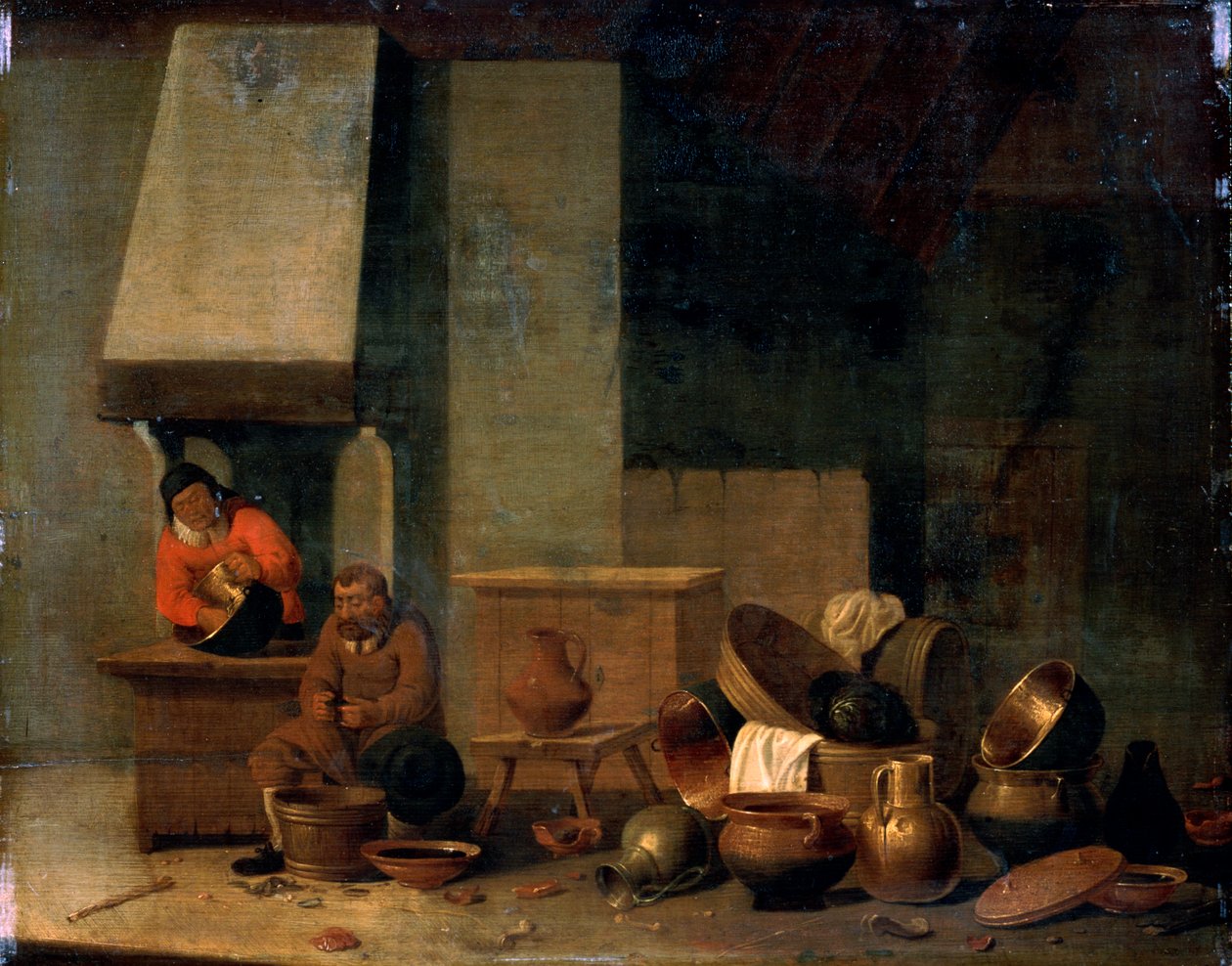 La Cuisine, XVIIe siècle - Unbekannt