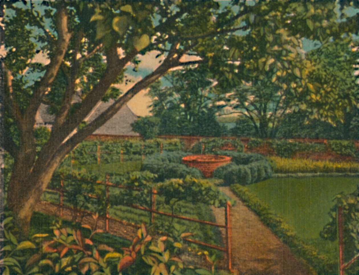 Le jardin potager, 1946 - Unbekannt
