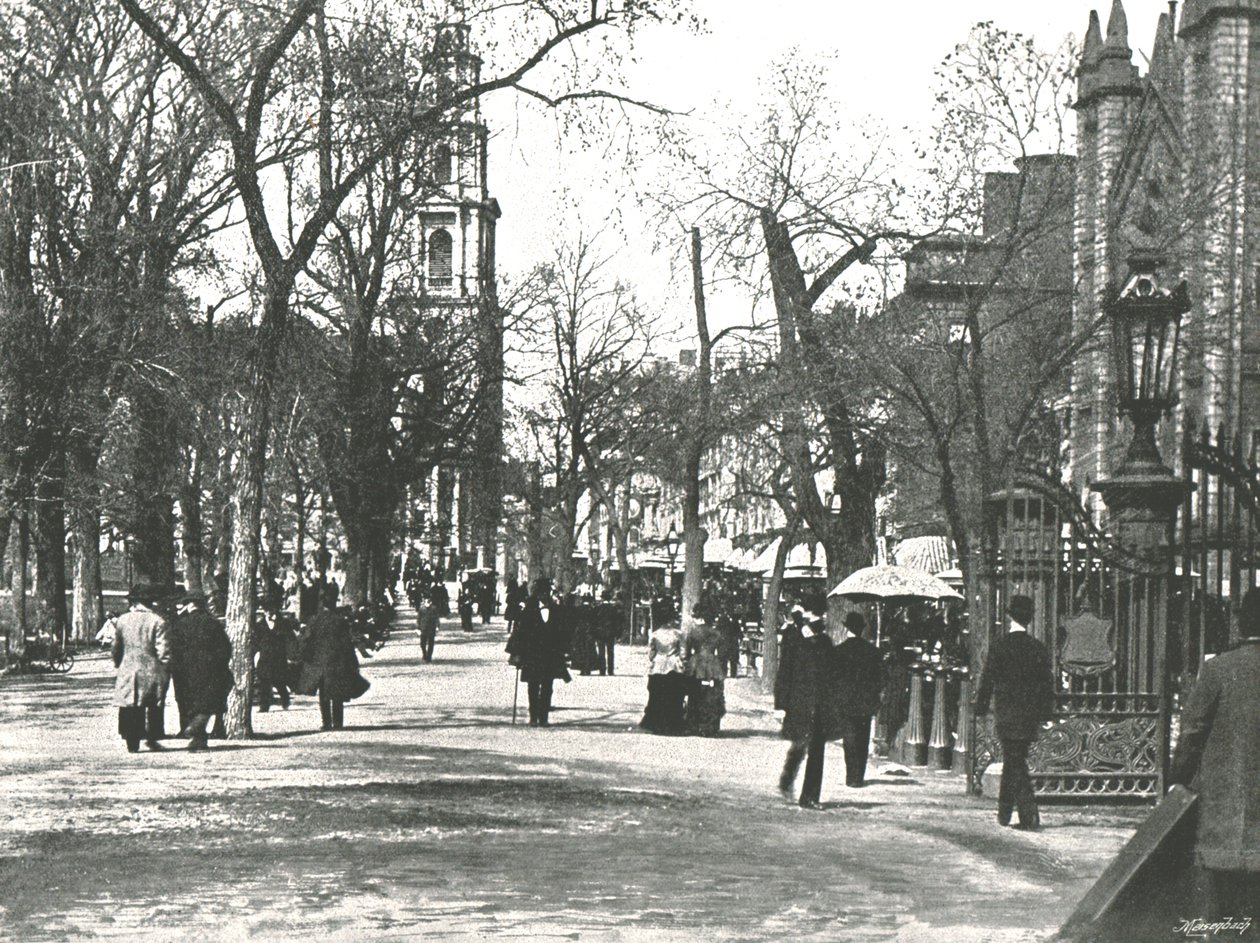 Le Mall, Boston, USA, 1895 - Unbekannt