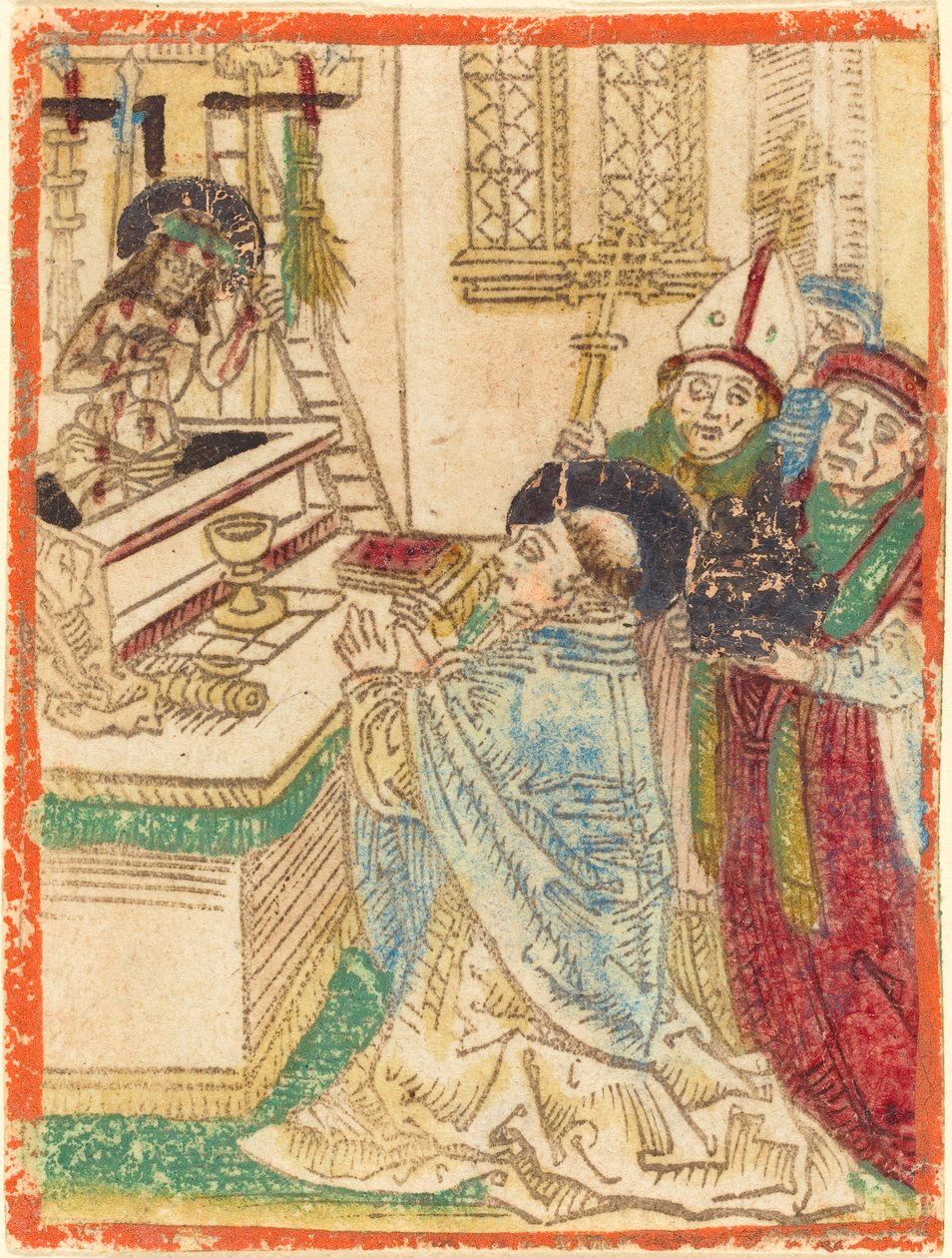 La Messe de Saint Grégoire, 1480-1490 - Unbekannt