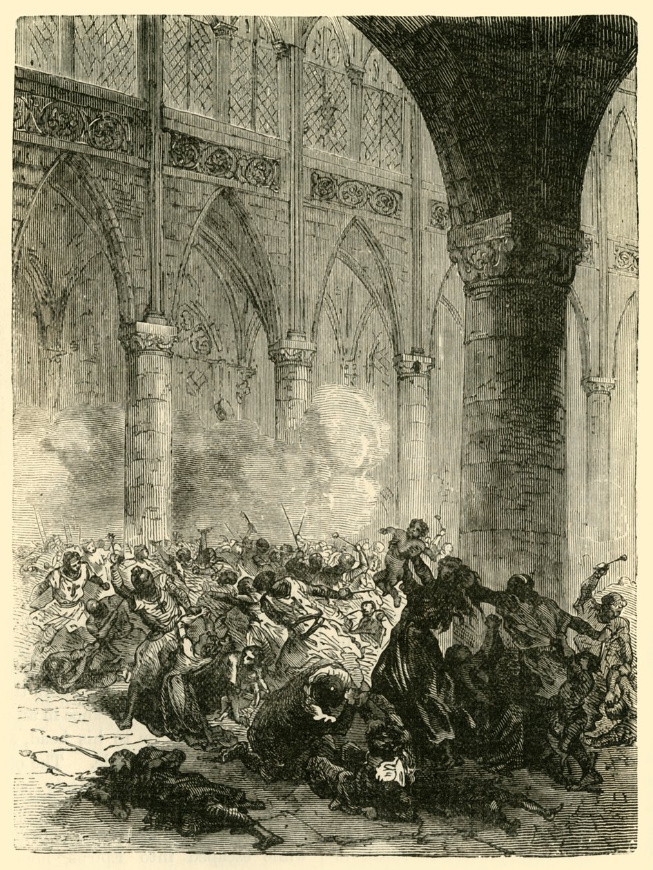 Le massacre de Béziers, 1209, 1890 - Unbekannt