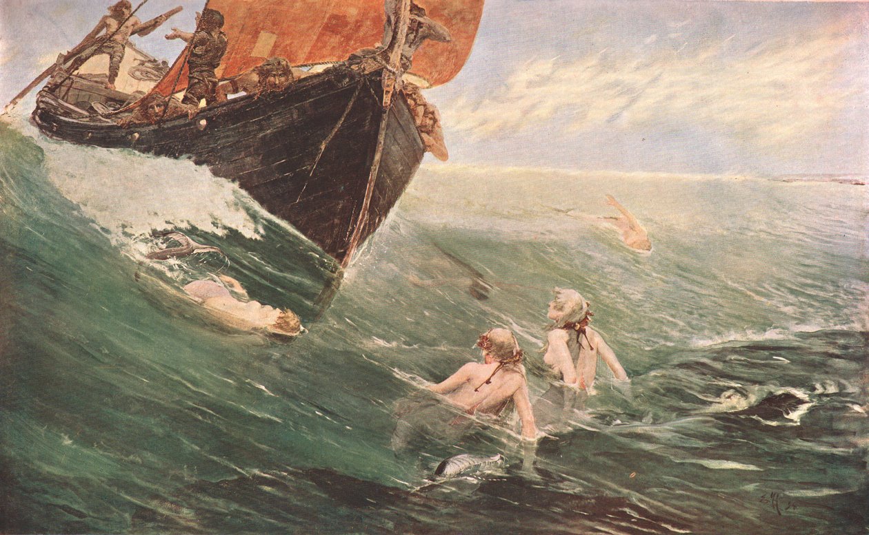 Le Rocher des Sirènes, 1894, vers 1902 - Unbekannt