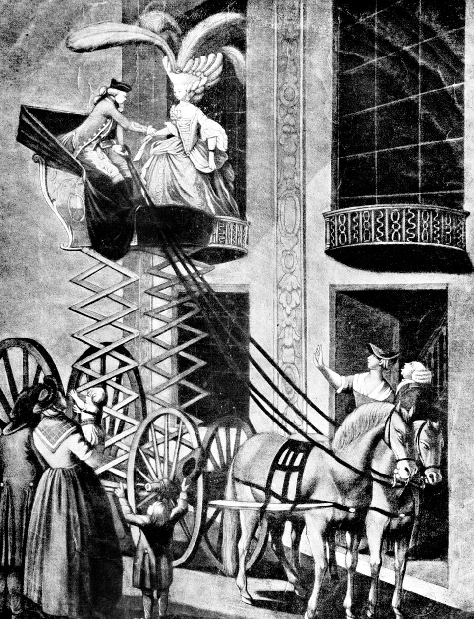 Le Phaéton à la mode, 1776 - Unbekannt