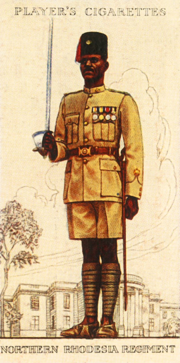 Régiment de Rhodésie du Nord, 1936 - Unbekannt