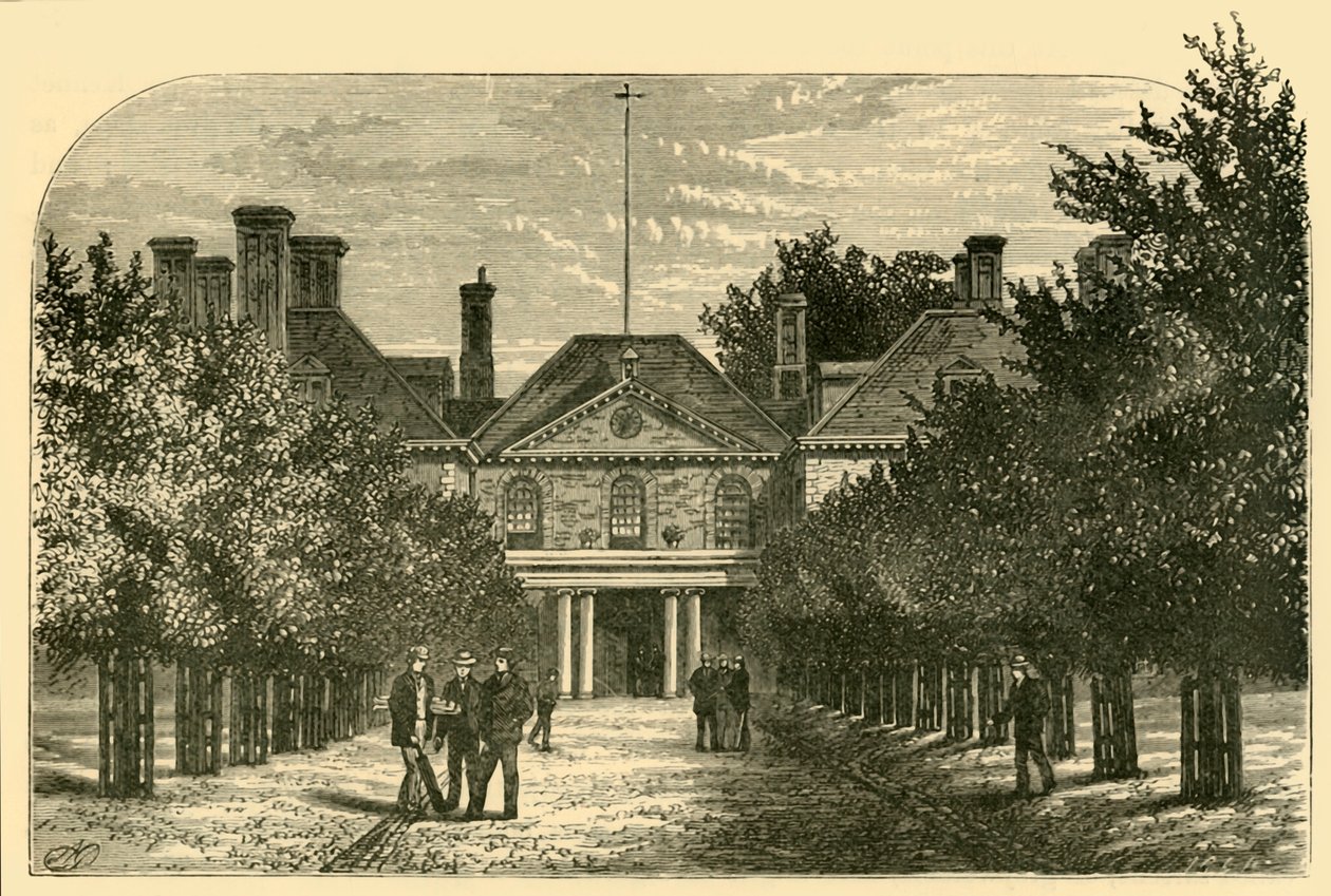 La vieille maison, depuis la cour, 1898 - Unbekannt