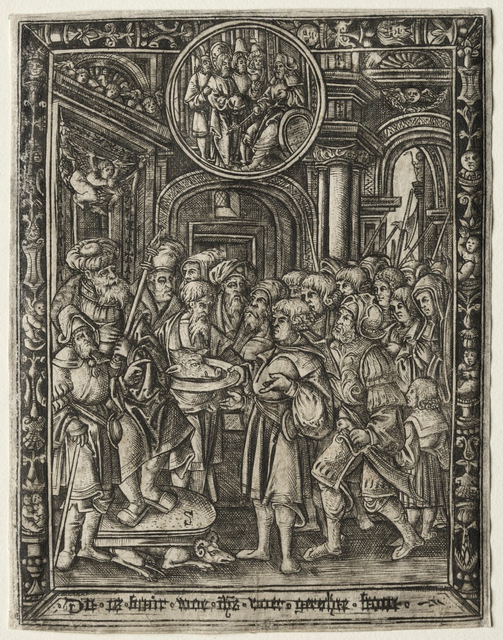 Le Vieux Roi sur son trône, vers 1520 - Unbekannt