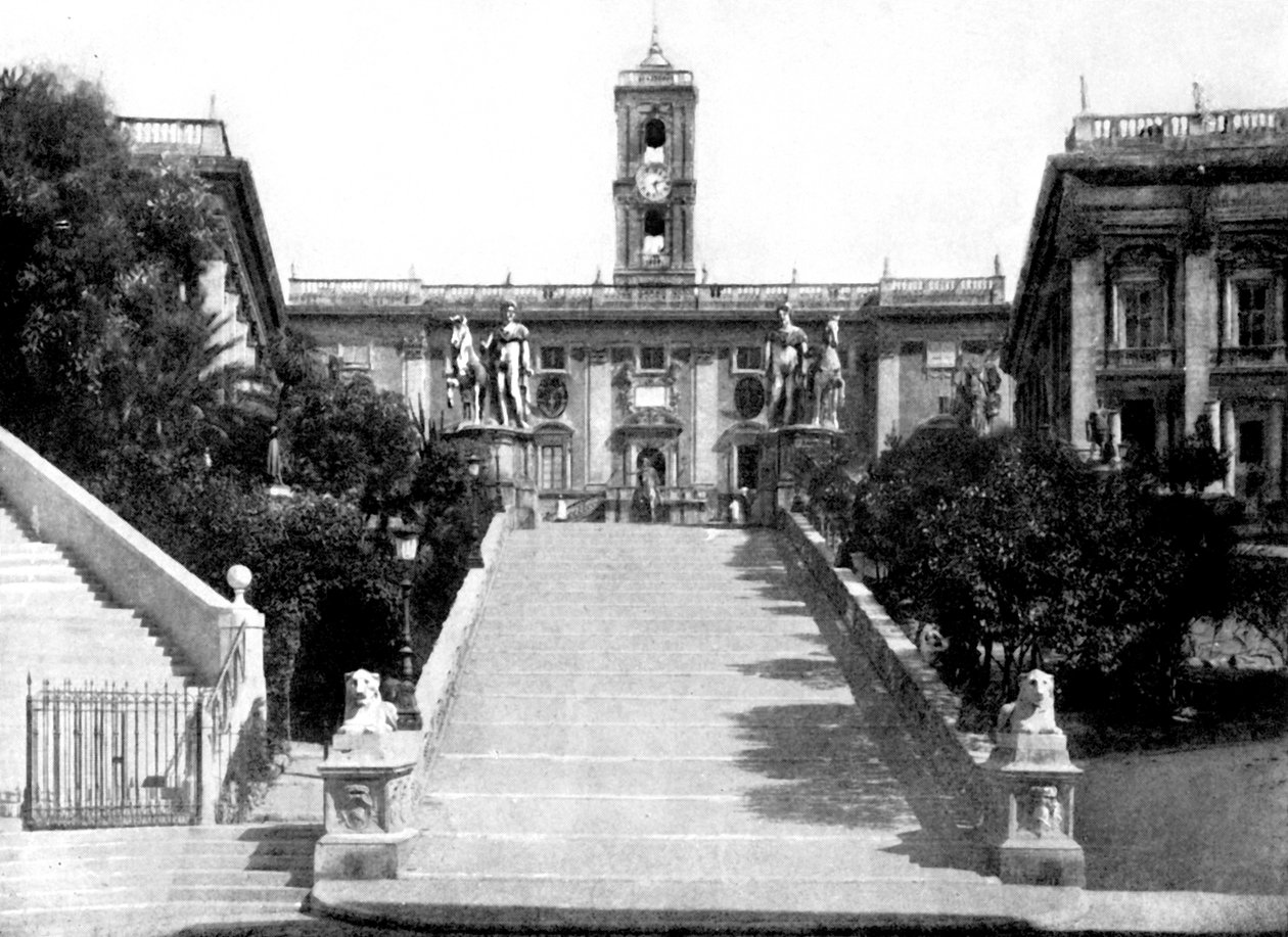 Le Palais du Sénat, Rome, Italie, 1926 - Unbekannt