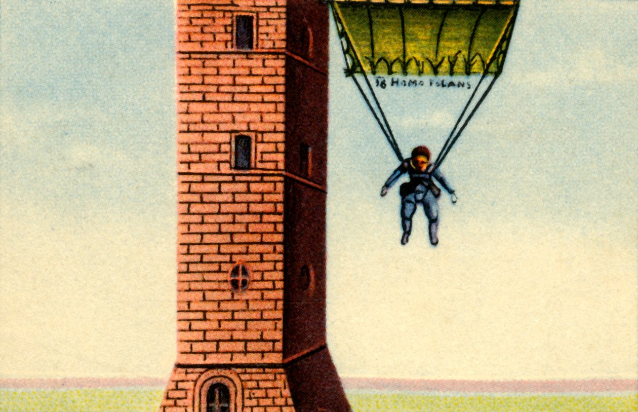 Le parachute de Fauste Veranzio - Unbekannt