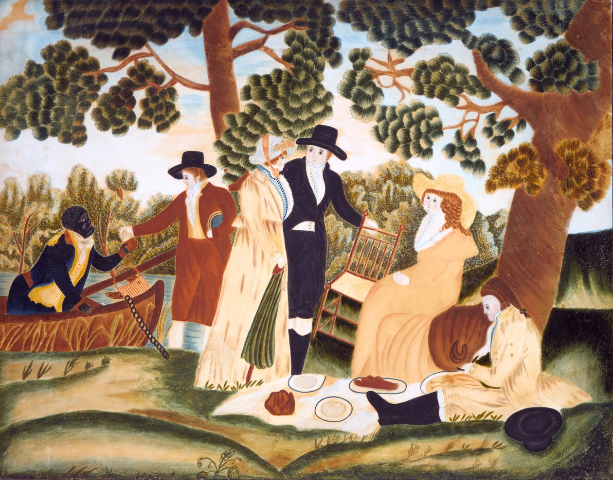 Le Pique-nique, vers 1800 - Unbekannt
