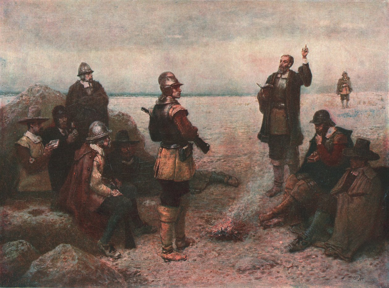 Les Pères Pèlerins, vers 1869, vers 1902 - Unbekannt