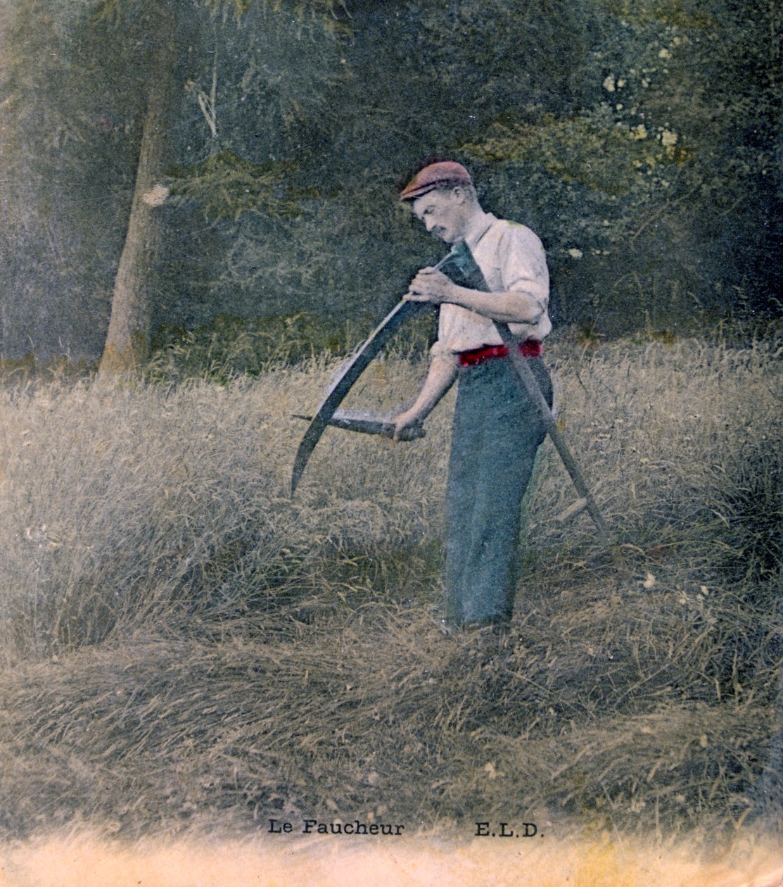 Le faucheur, vers 1900 - Unbekannt