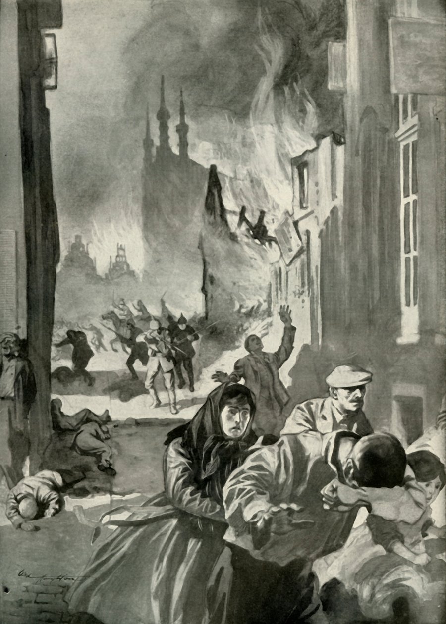 Le Sac de Louvain, 1919 - Unbekannt