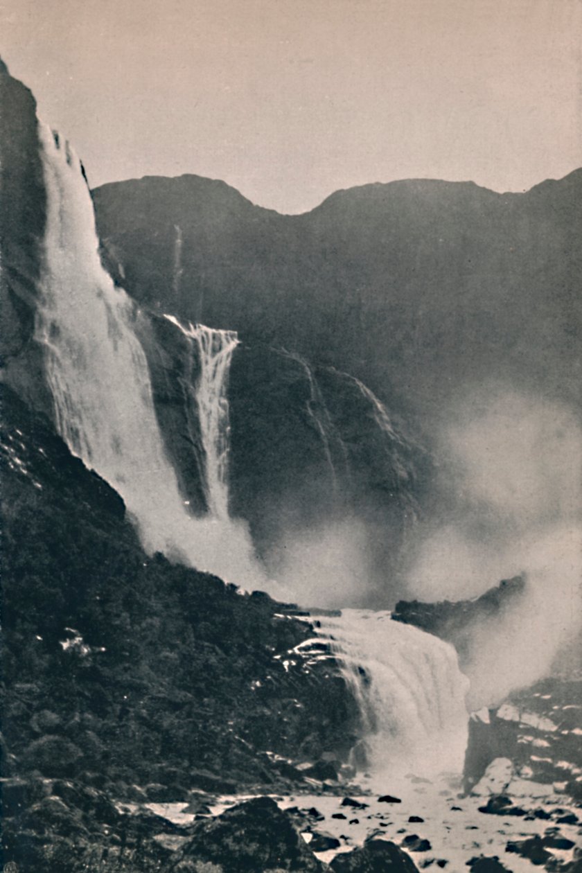 Les chutes de Skjeggedal, 1914 - Unbekannt