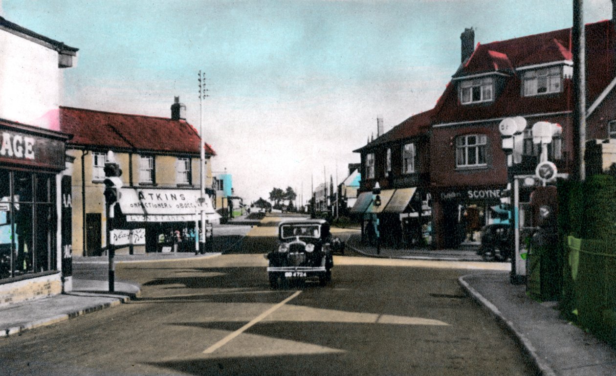 La place, Braunton, Devon, début du 20ème siècle - Unbekannt